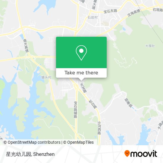 星光幼儿园 map
