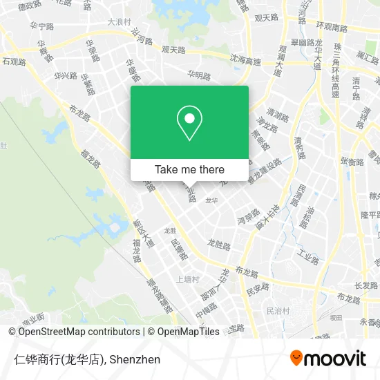 仁铧商行(龙华店) map