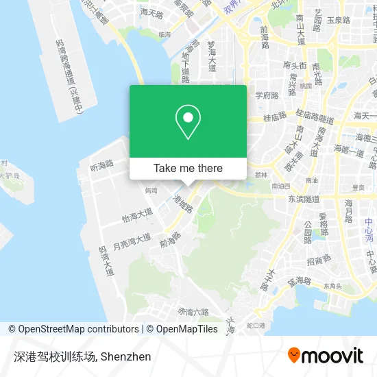 深港驾校训练场 map