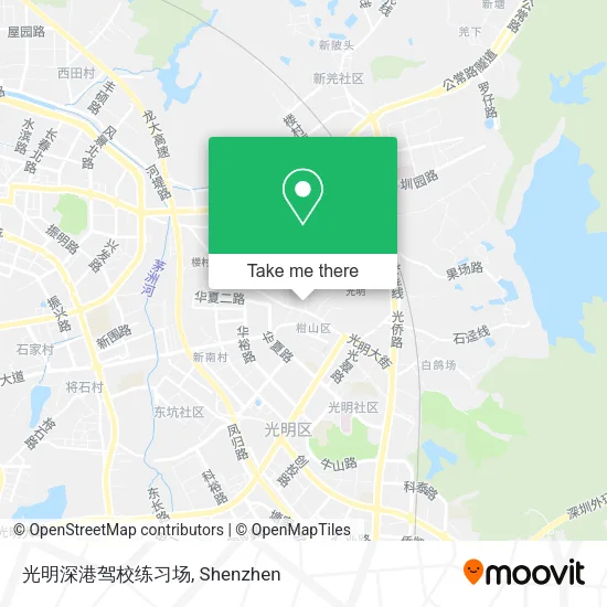 光明深港驾校练习场 map