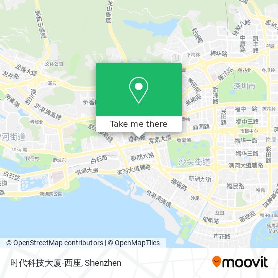 时代科技大厦-西座 map