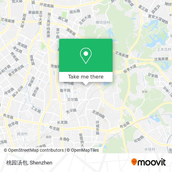 桃园汤包 map