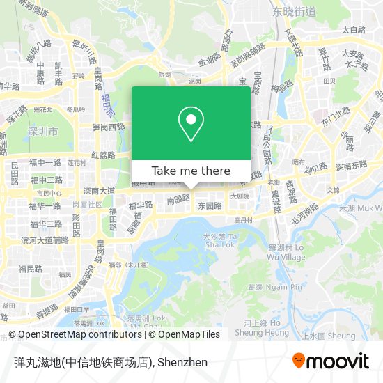 弹丸滋地(中信地铁商场店) map