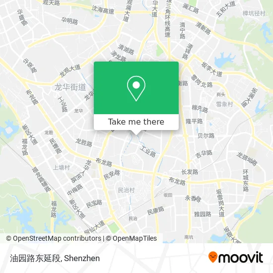 油园路东延段 map