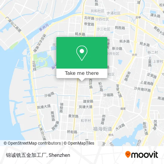 锦诚铣五金加工厂 map