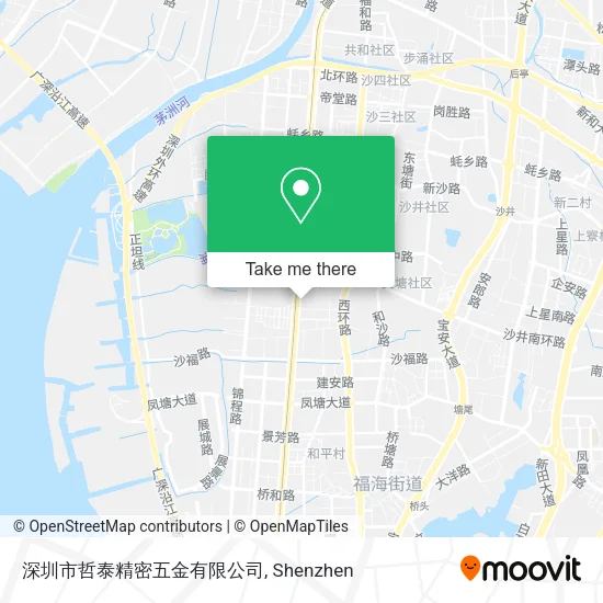 深圳市哲泰精密五金有限公司 map