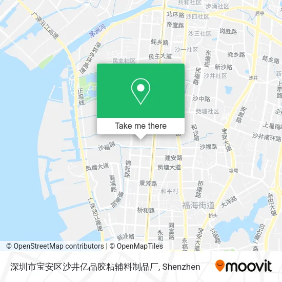 深圳市宝安区沙井亿品胶粘辅料制品厂 map