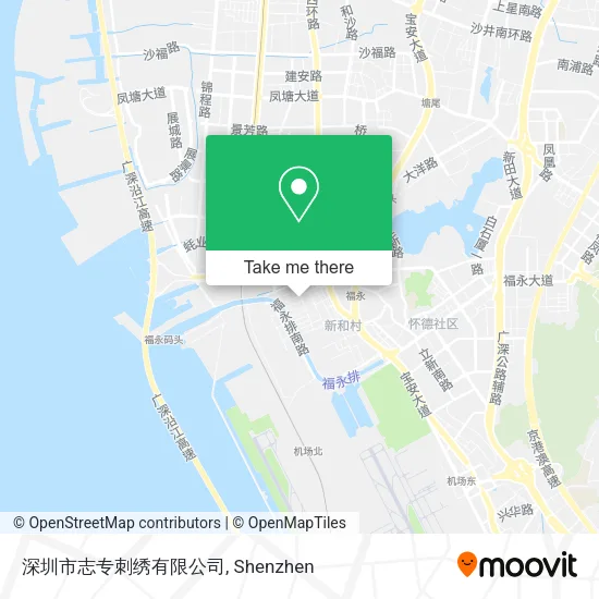 深圳市志专刺绣有限公司 map
