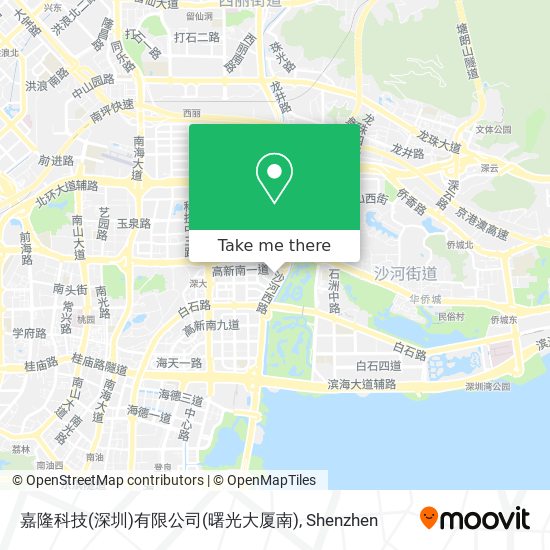 嘉隆科技(深圳)有限公司(曙光大厦南) map