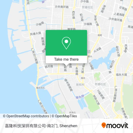 嘉隆科技深圳有限公司-南2门 map