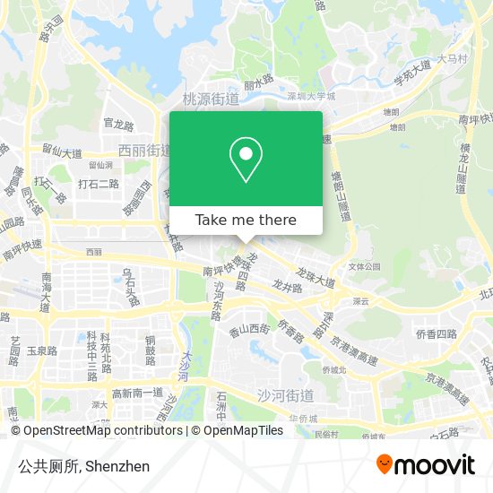 公共厕所 map