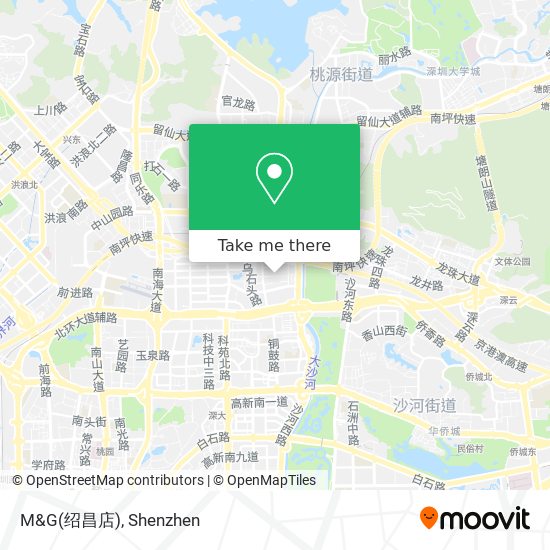 M&G(绍昌店) map