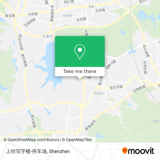 上径写字楼-停车场 map