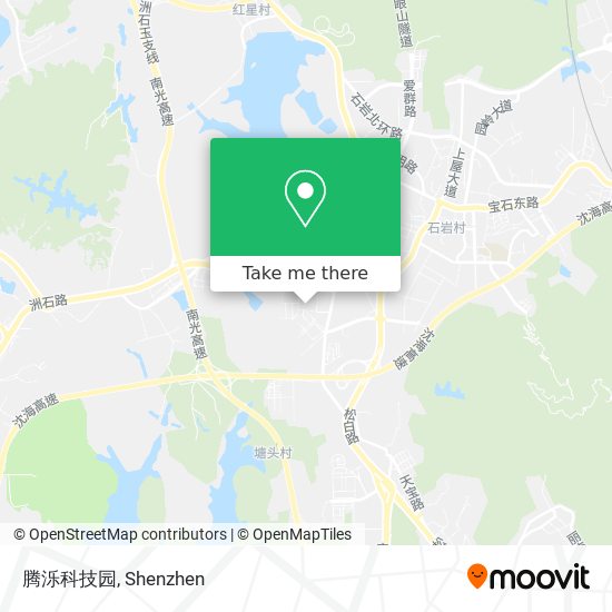 腾泺科技园 map