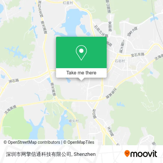深圳市网擎信通科技有限公司 map