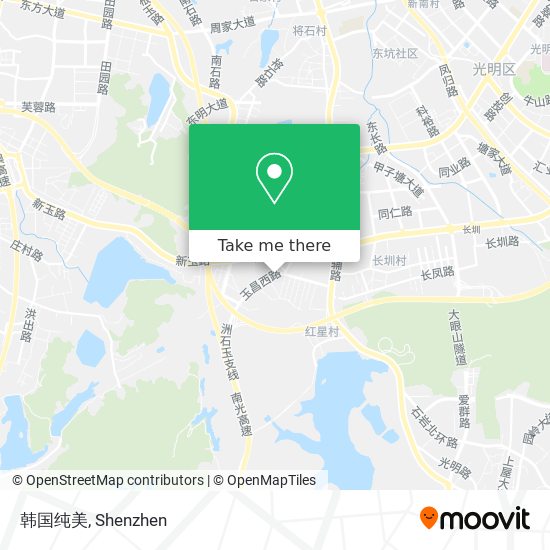 韩国纯美 map