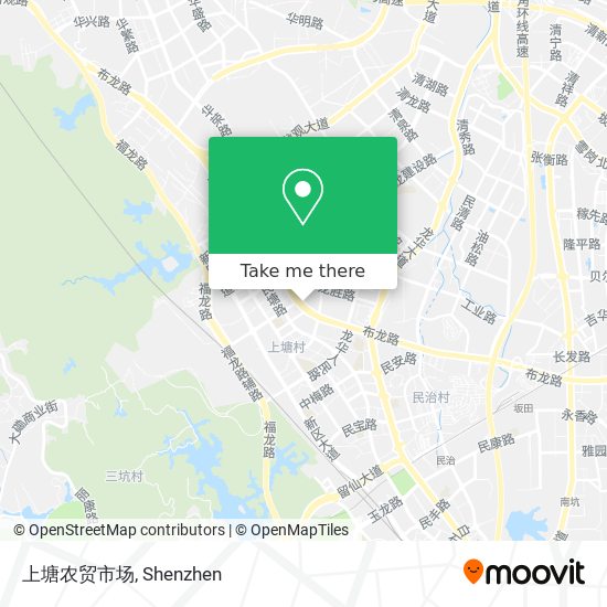 上塘农贸市场 map