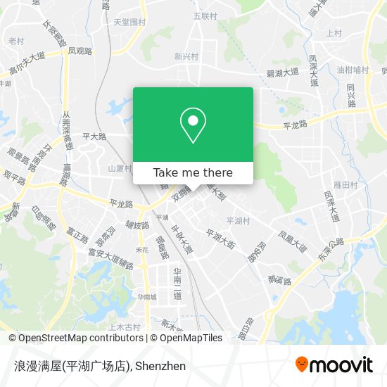 浪漫满屋(平湖广场店) map