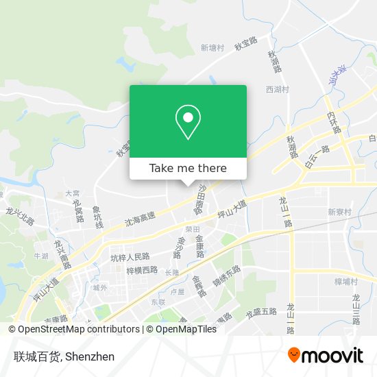 联城百货 map