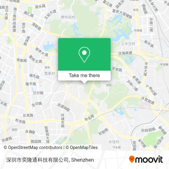 深圳市奕隆通科技有限公司 map