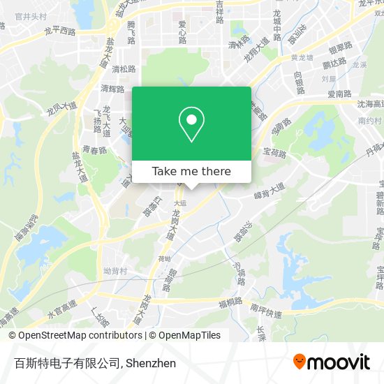 百斯特电子有限公司 map