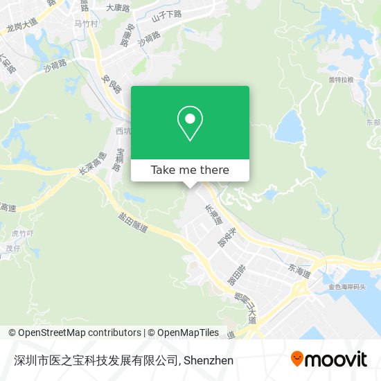 深圳市医之宝科技发展有限公司 map