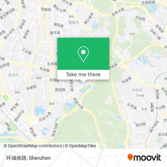 环城南路 map