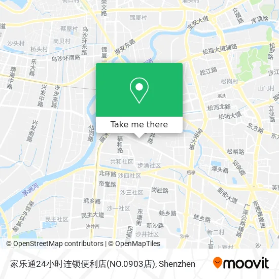 家乐通24小时连锁便利店(NO.0903店) map