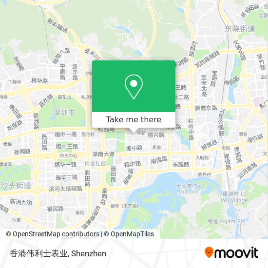 香港伟利士表业 map