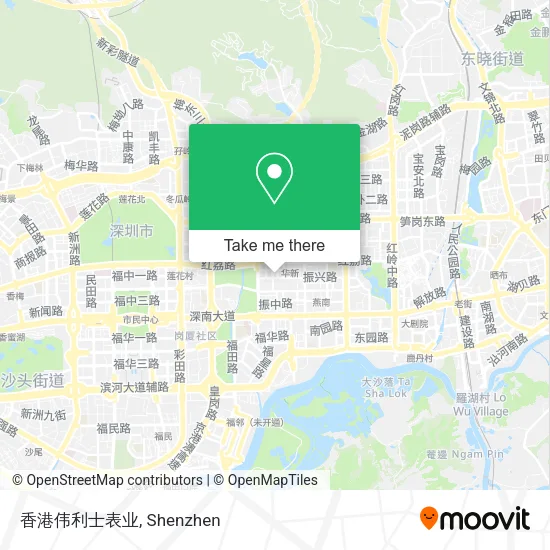 香港伟利士表业 map