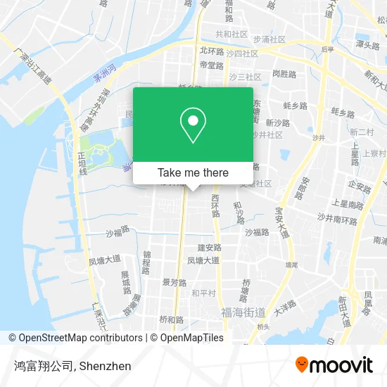 鸿富翔公司 map