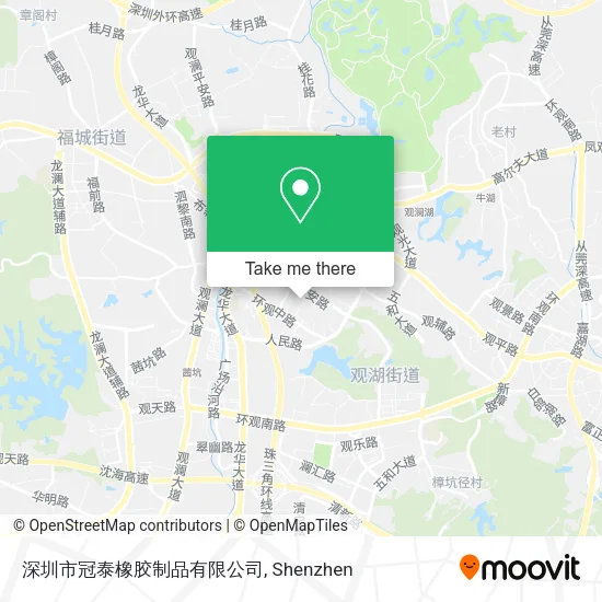 深圳市冠泰橡胶制品有限公司 map