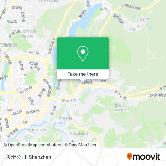 美珩公司 map