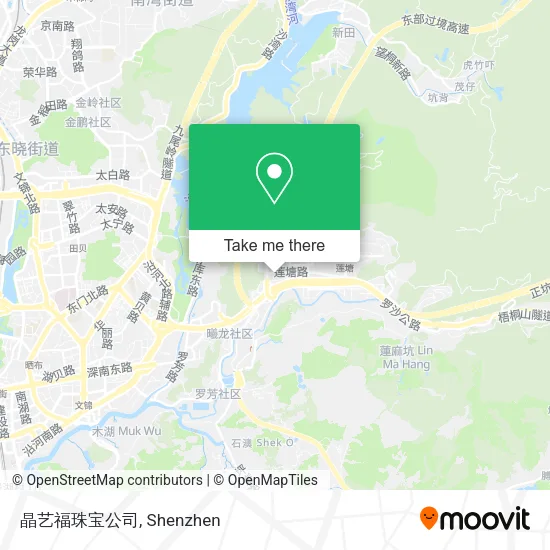 晶艺福珠宝公司 map
