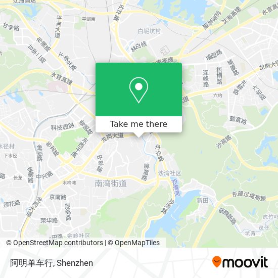阿明单车行 map