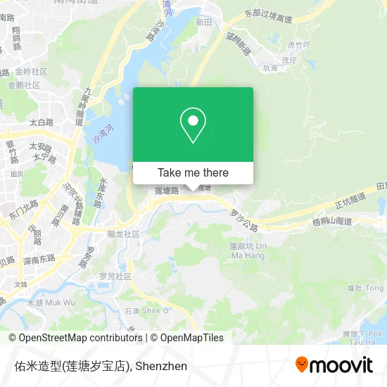 佑米造型(莲塘岁宝店) map