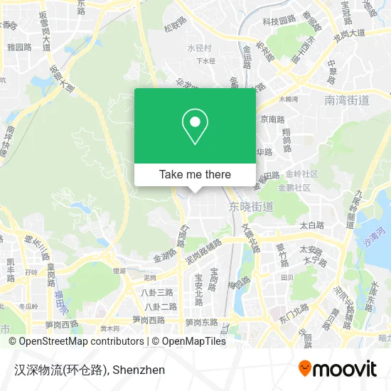 汉深物流(环仓路) map