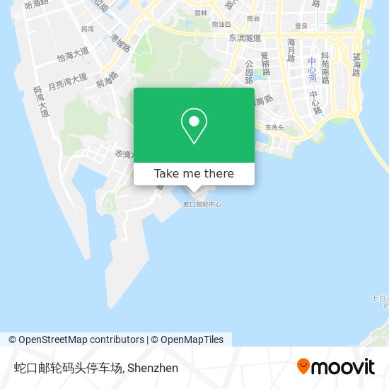 蛇口邮轮码头停车场 map
