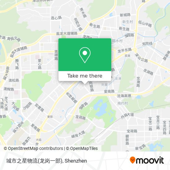 城市之星物流(龙岗一部) map
