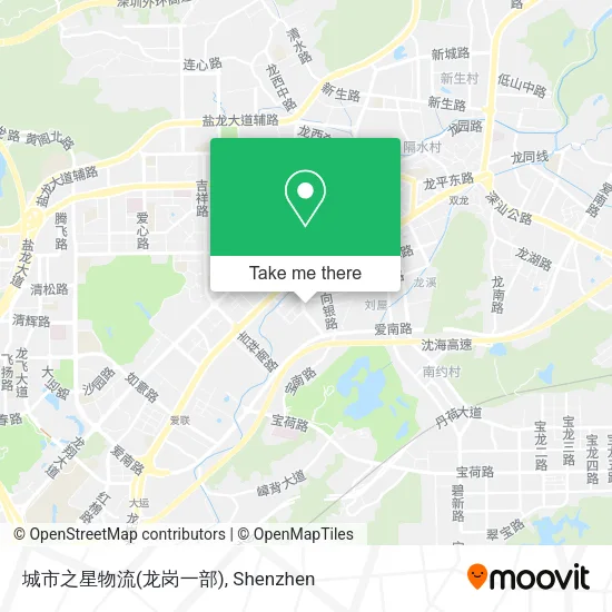 城市之星物流(龙岗一部) map