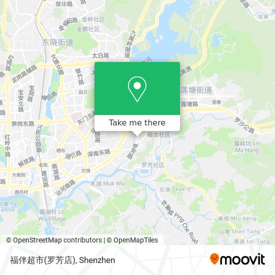 福伴超市(罗芳店) map