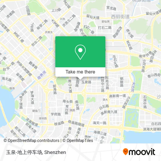 玉泉-地上停车场 map