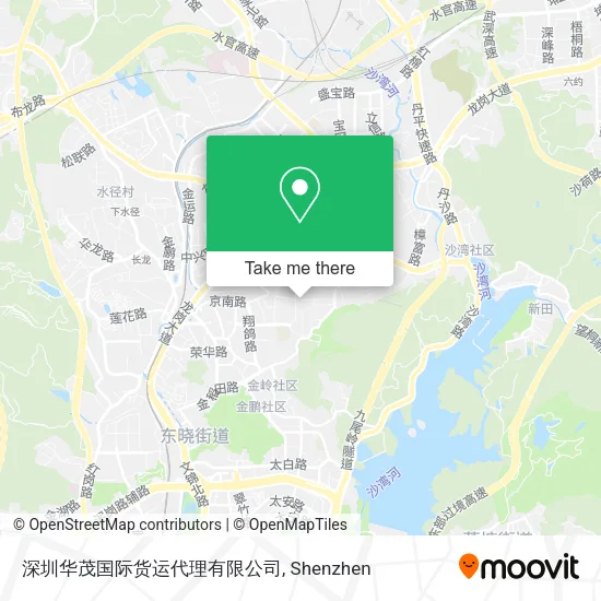 深圳华茂国际货运代理有限公司 map
