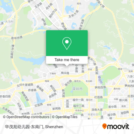 华茂苑幼儿园-东南门 map