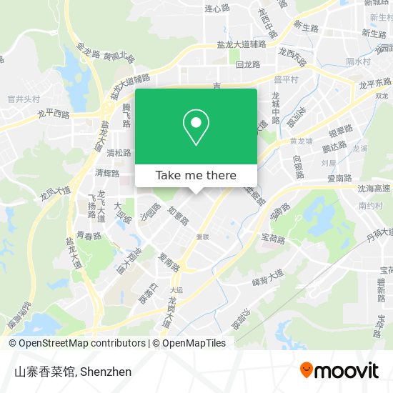 山寨香菜馆 map
