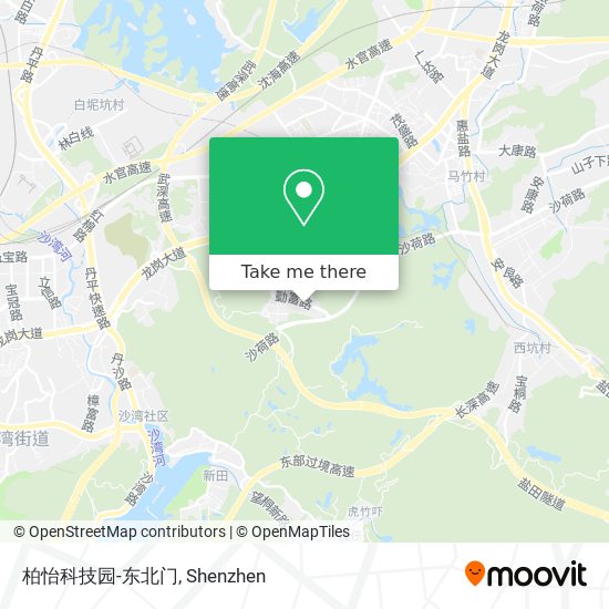 柏怡科技园-东北门 map