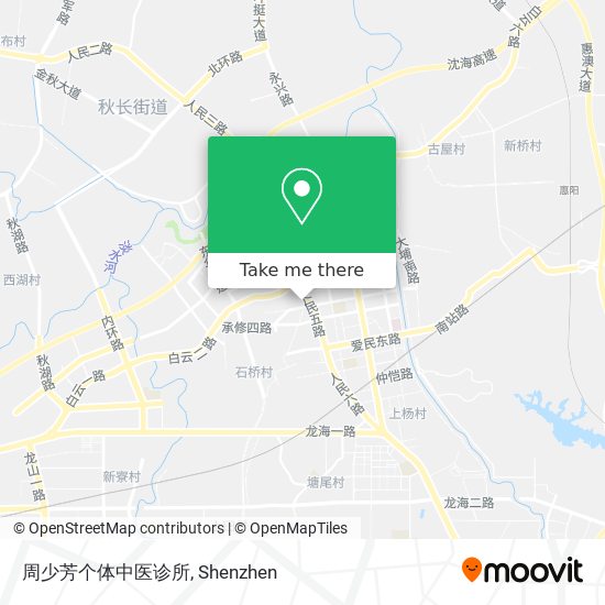 周少芳个体中医诊所 map
