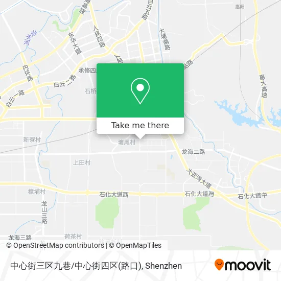 中心街三区九巷/中心街四区(路口) map