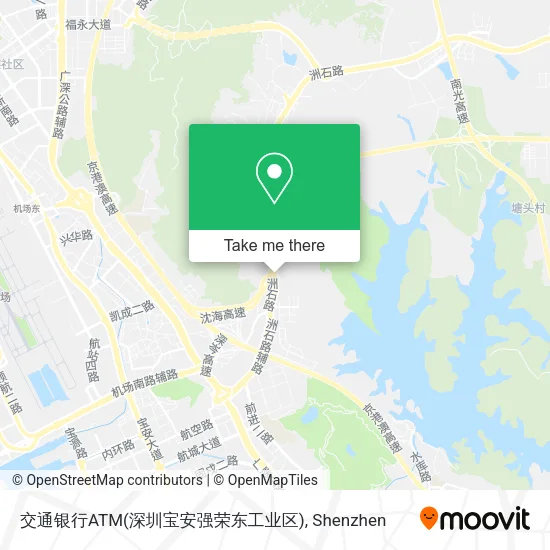 交通银行ATM(深圳宝安强荣东工业区) map