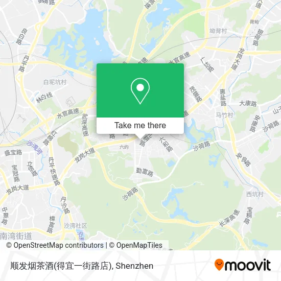 顺发烟茶酒(得宜一街路店) map